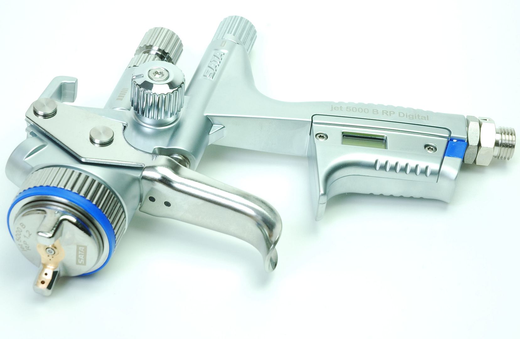 PAINT SPRAY GUN SATA Jet 5000 RP 1,2 209817 DIGITAL SPRAYGUN FOR PAINTING BODY eBay